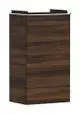 Hansgrohe-HG-Xelu-Q-Waschtischunterschrank-Nussbaum-Dunkel-340-245-fuer-Handwaschbecken-Tueranschlag-links-Chrom-54014000 gallery number 1